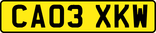 CA03XKW