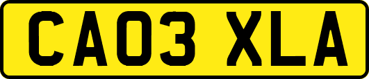 CA03XLA