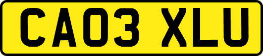 CA03XLU