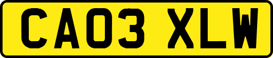 CA03XLW