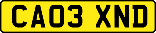 CA03XND