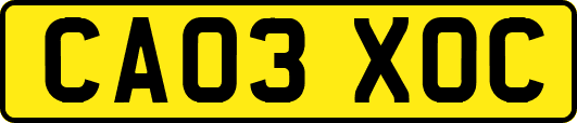 CA03XOC
