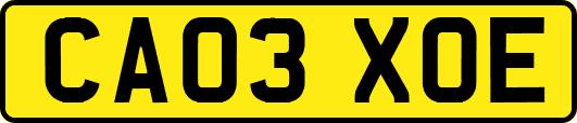 CA03XOE