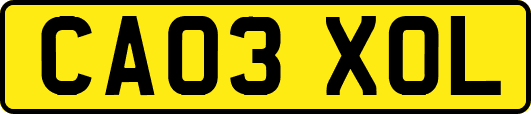 CA03XOL