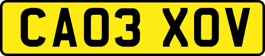 CA03XOV