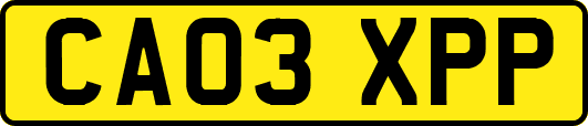 CA03XPP