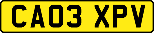 CA03XPV