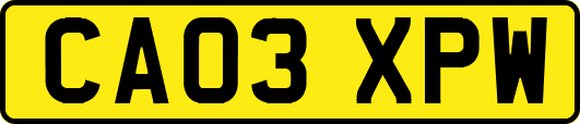 CA03XPW