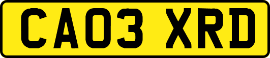CA03XRD