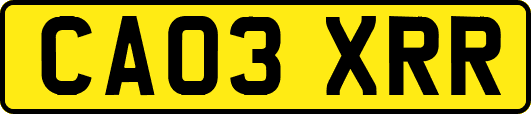 CA03XRR