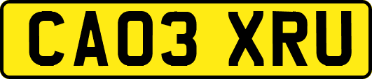 CA03XRU