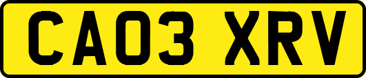 CA03XRV