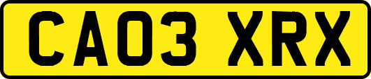 CA03XRX