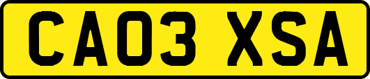 CA03XSA