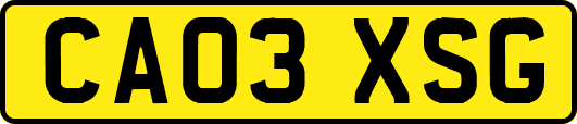 CA03XSG