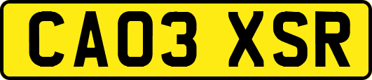 CA03XSR