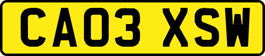 CA03XSW