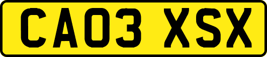 CA03XSX