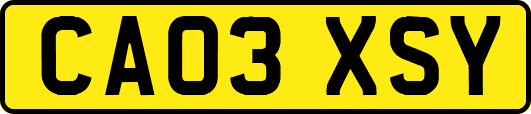 CA03XSY