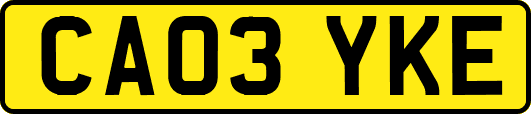 CA03YKE