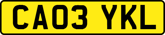 CA03YKL