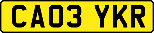 CA03YKR