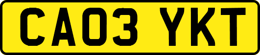 CA03YKT