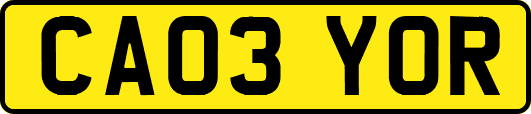 CA03YOR