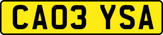 CA03YSA