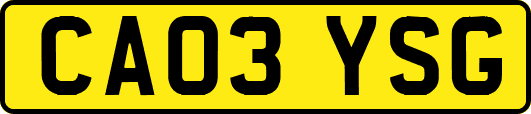 CA03YSG