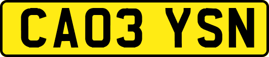 CA03YSN