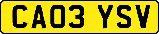 CA03YSV