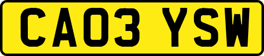 CA03YSW