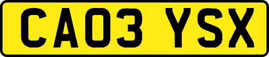 CA03YSX