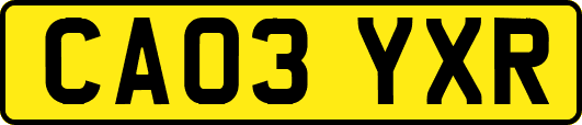 CA03YXR
