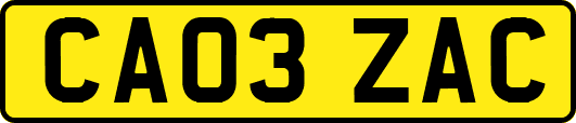 CA03ZAC
