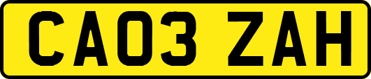 CA03ZAH