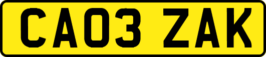 CA03ZAK