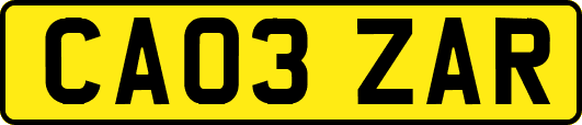 CA03ZAR