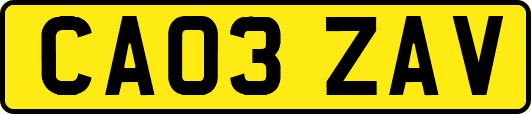 CA03ZAV