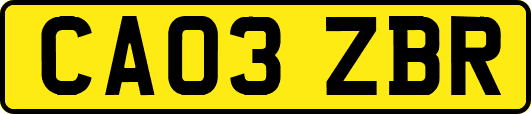 CA03ZBR