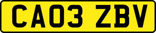 CA03ZBV