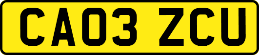 CA03ZCU
