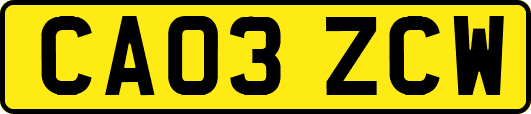 CA03ZCW