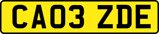 CA03ZDE