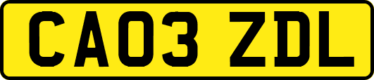 CA03ZDL