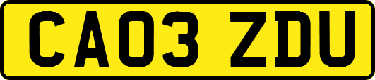CA03ZDU