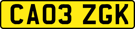 CA03ZGK