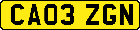 CA03ZGN