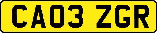 CA03ZGR
